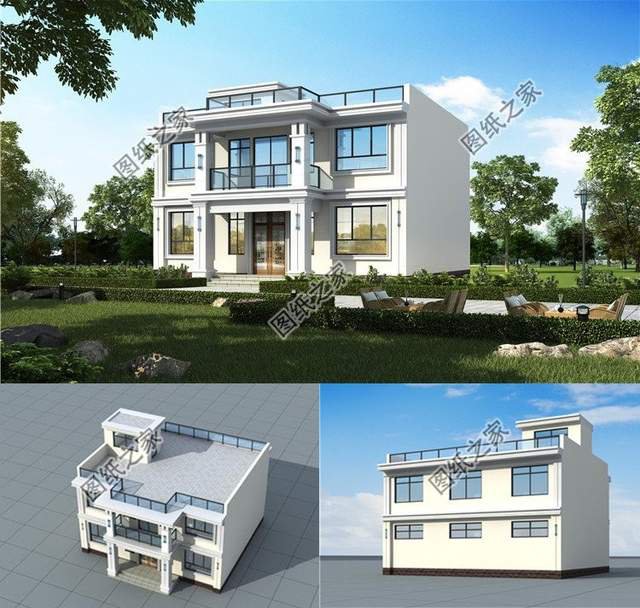 現(xiàn)代鄉(xiāng)村別墅設(shè)計(jì)，農(nóng)村建房一股清流，五年后一定是必火戶型