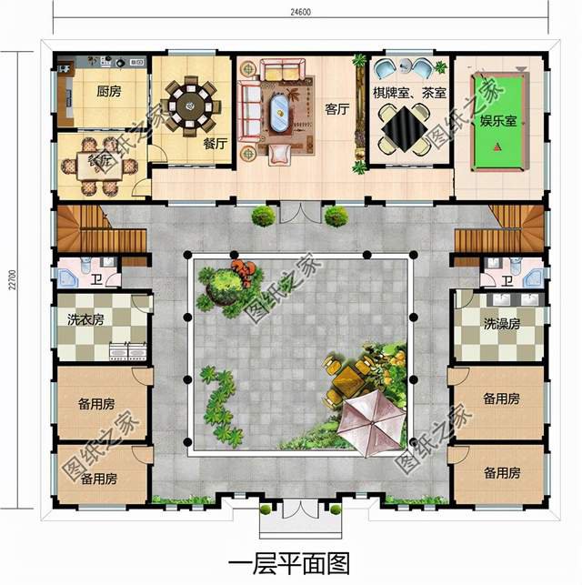 農(nóng)村中式別墅，是傳統(tǒng)文化的另一種表達(dá)，帶有文化氣息不失靈氣