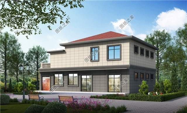 帶商鋪的農(nóng)村別墅設(shè)計(jì)，讓小地方生活更加輕松自在，安居樂(lè)業(yè)