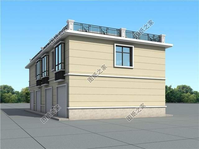 帶商鋪的農(nóng)村別墅設(shè)計(jì)，讓小地方生活更加輕松自在，安居樂(lè)業(yè)