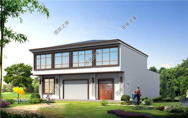 帶商鋪的農(nóng)村別墅設(shè)計(jì)，讓小地方生活更加輕松自在，安居樂(lè)業(yè)