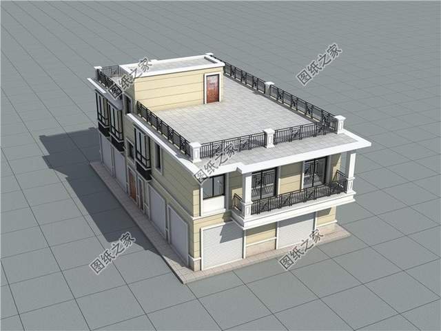 帶商鋪的農(nóng)村別墅設(shè)計(jì)，讓小地方生活更加輕松自在，安居樂(lè)業(yè)