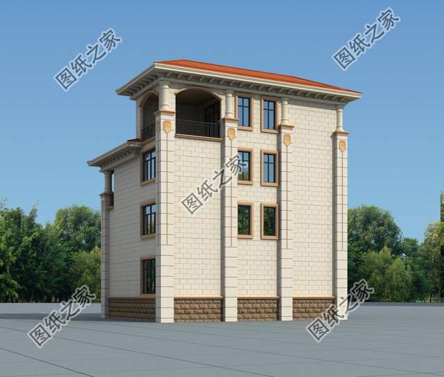 農(nóng)村高層自建別墅設(shè)計(jì)，城市的繁華不耽誤農(nóng)村的高樓林立