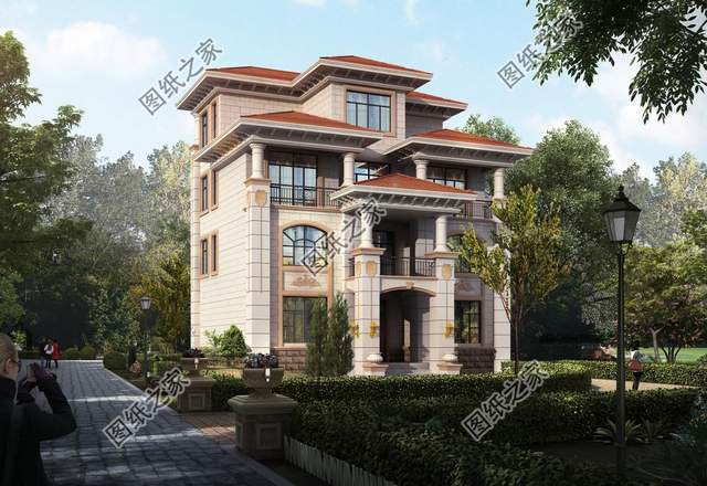 農(nóng)村高層自建別墅設(shè)計(jì)，城市的繁華不耽誤農(nóng)村的高樓林立