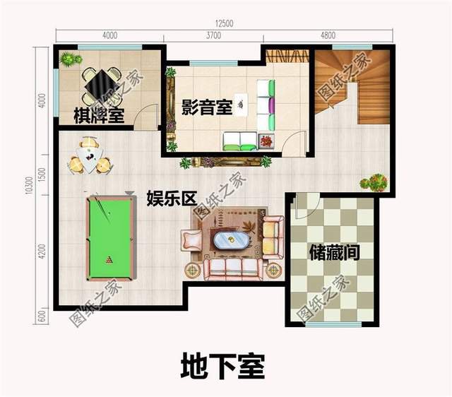 帶地下室的別墅設(shè)計(jì)，符合農(nóng)村生活需求，忍不住的想要住進(jìn)去