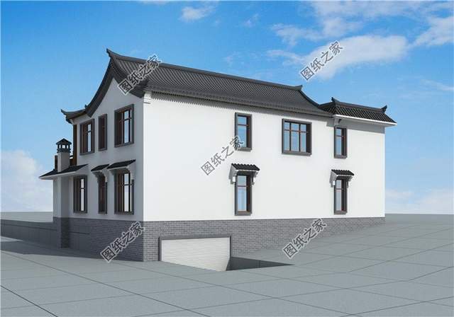 帶地下室的別墅設(shè)計(jì)，符合農(nóng)村生活需求，忍不住的想要住進(jìn)去