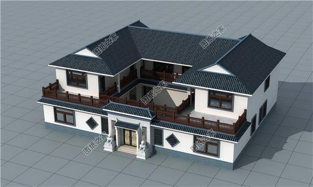 中式別墅設(shè)計(jì)，凝聚傳統(tǒng)住宅的精華，實(shí)現(xiàn)三世同堂的夢想