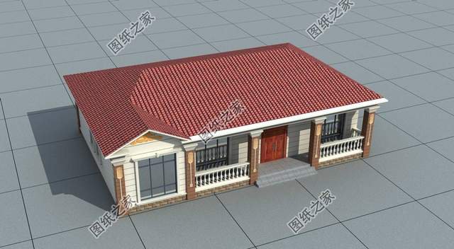 一層小別墅設(shè)計(jì)，實(shí)在的農(nóng)村房屋，舒適的農(nóng)村生活