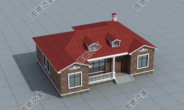 一層小別墅設(shè)計(jì)，實(shí)在的農(nóng)村房屋，舒適的農(nóng)村生活