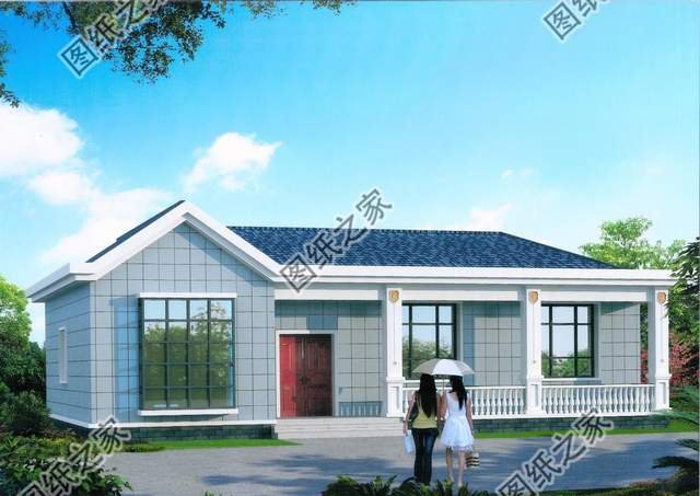 一層小別墅設(shè)計(jì)，實(shí)在的農(nóng)村房屋，舒適的農(nóng)村生活