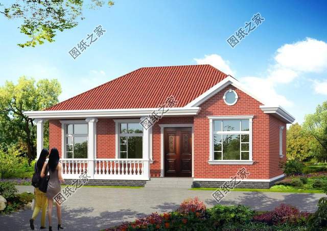 一層小別墅設(shè)計(jì)，實(shí)在的農(nóng)村房屋，舒適的農(nóng)村生活