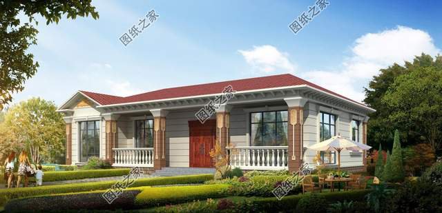 一層小別墅設(shè)計(jì)，實(shí)在的農(nóng)村房屋，舒適的農(nóng)村生活