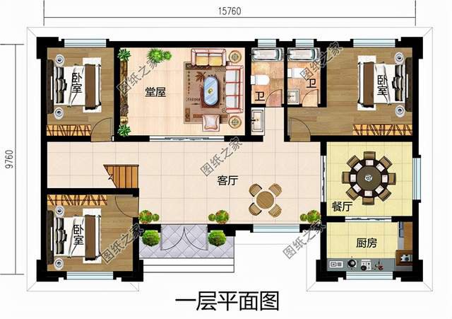 建好房還得是中式風格，溫馨又舒適，富有中國人特有的文化內涵