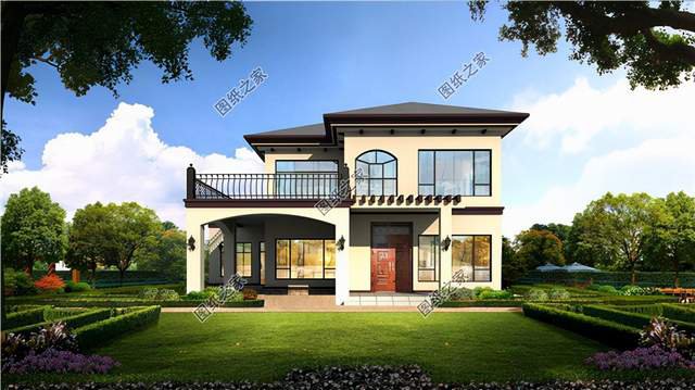 5款帶車庫(kù)的農(nóng)村別墅設(shè)計(jì)，滿足基本居住舒適性，出行更便捷