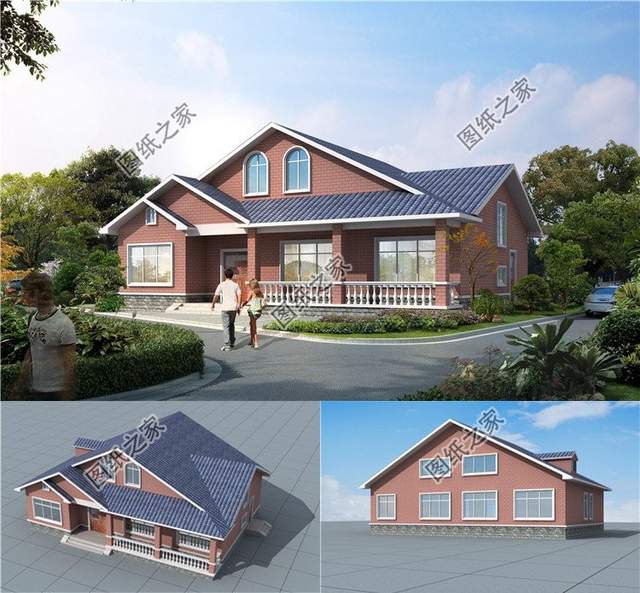 一層半農(nóng)村自建房合集，提升生活質(zhì)量，兼具美觀與實用性