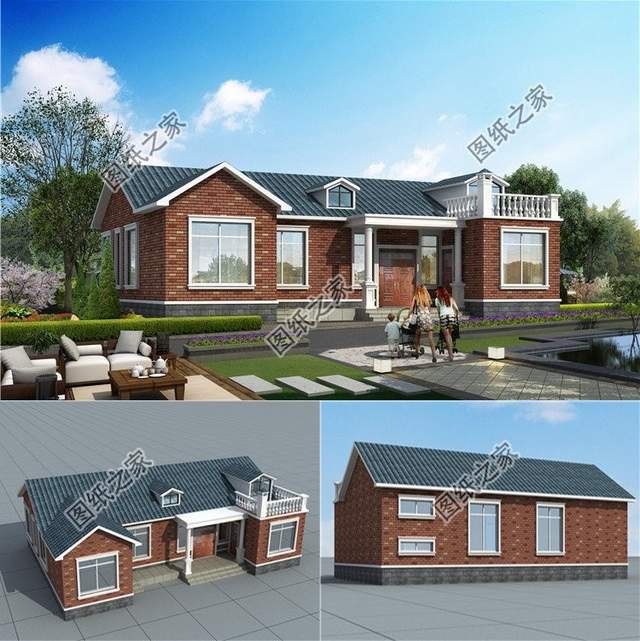 一層半農(nóng)村自建房合集，提升生活質(zhì)量，兼具美觀與實用性