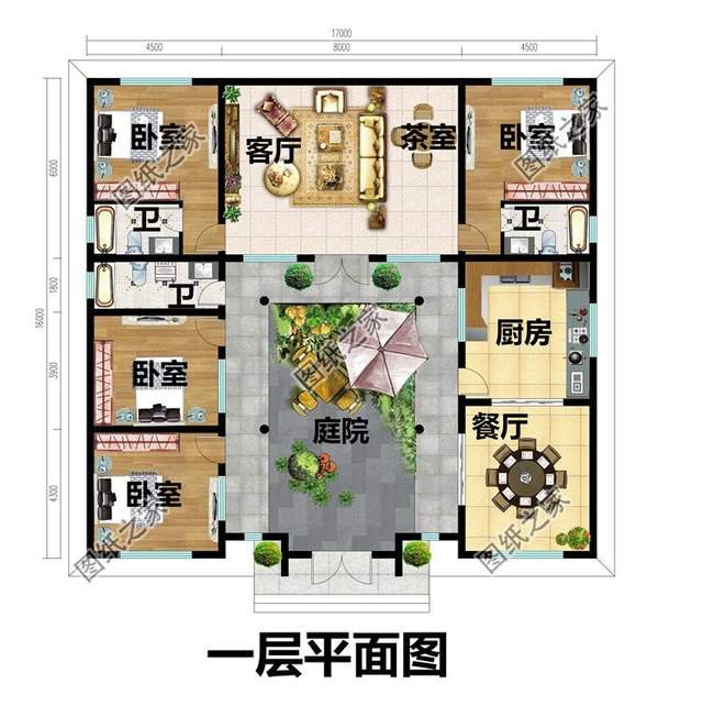 經(jīng)典中式自建別墅設(shè)計(jì)，造型古樸典雅，出彩設(shè)計(jì)還原傳統(tǒng)住宅風(fēng)采