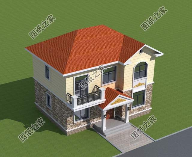 鄉(xiāng)村兩層別墅設計合集，簡單的小別墅，滿意的建筑方案