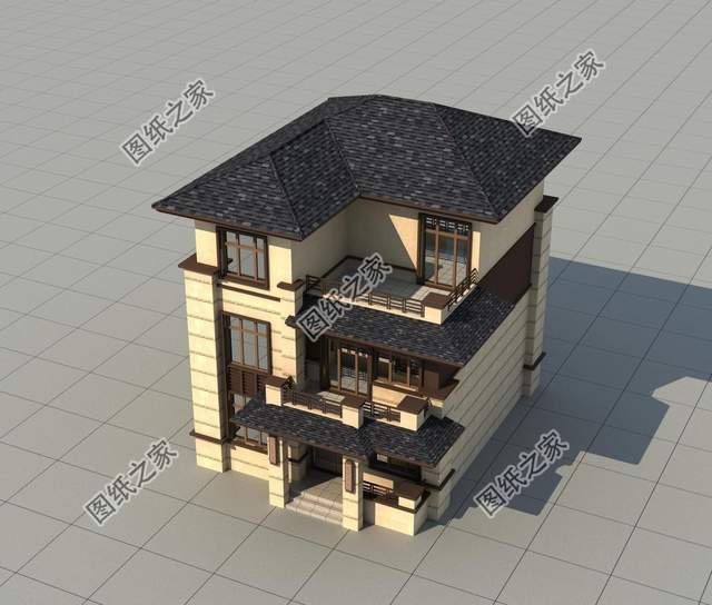 兩開間別墅設(shè)計，小面積建房的福音，喜歡的就拿去參考吧