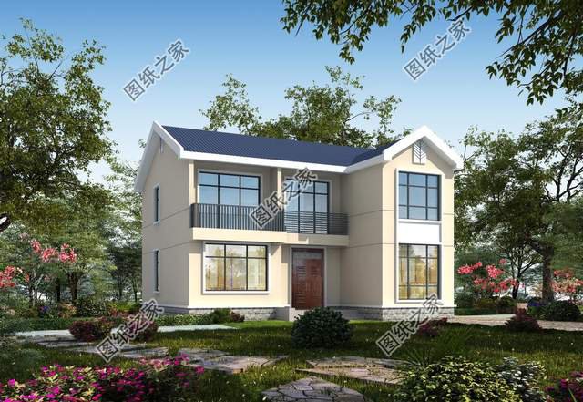 8款農(nóng)村二層自建房推薦，回村建房還得是建二層，顏值在線