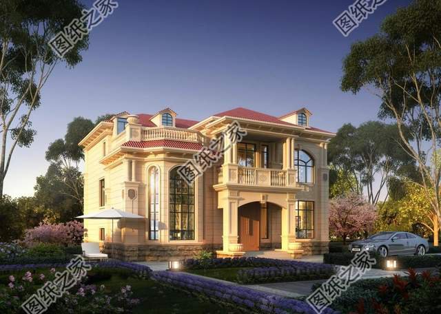 8款歐式別墅設(shè)計，農(nóng)村建房風格的領(lǐng)跑者，強烈推薦