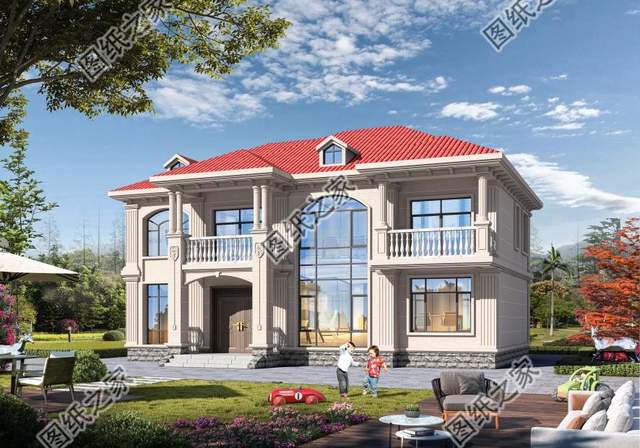 8款歐式別墅設(shè)計，農(nóng)村建房風格的領(lǐng)跑者，強烈推薦