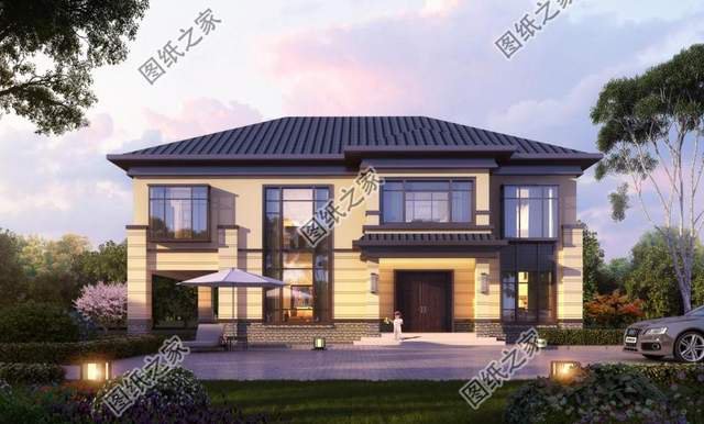 10款新中式風格別墅設計，每一款都美到無法自拔，不信你不心動