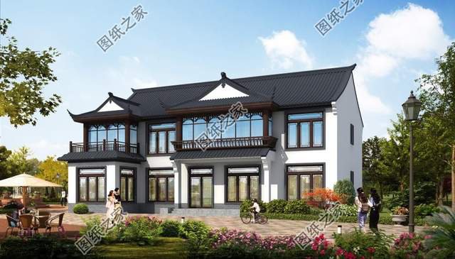 10款新中式風格別墅設計，每一款都美到無法自拔，不信你不心動