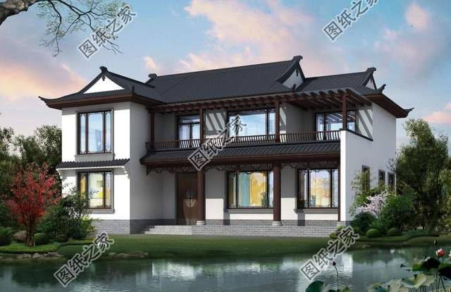 10款新中式風格別墅設計，每一款都美到無法自拔，不信你不心動