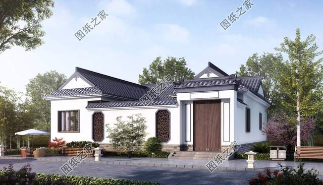 一層農(nóng)村別墅設(shè)計，樸實的農(nóng)村住宅設(shè)計，實在踏實接地氣