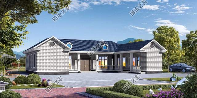 一層農(nóng)村別墅設(shè)計，樸實的農(nóng)村住宅設(shè)計，實在踏實接地氣