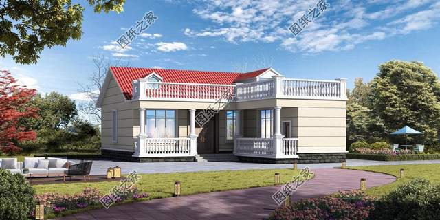 一層農(nóng)村別墅設(shè)計，樸實的農(nóng)村住宅設(shè)計，實在踏實接地氣