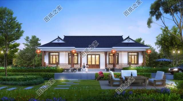 一層農(nóng)村別墅設(shè)計，樸實的農(nóng)村住宅設(shè)計，實在踏實接地氣