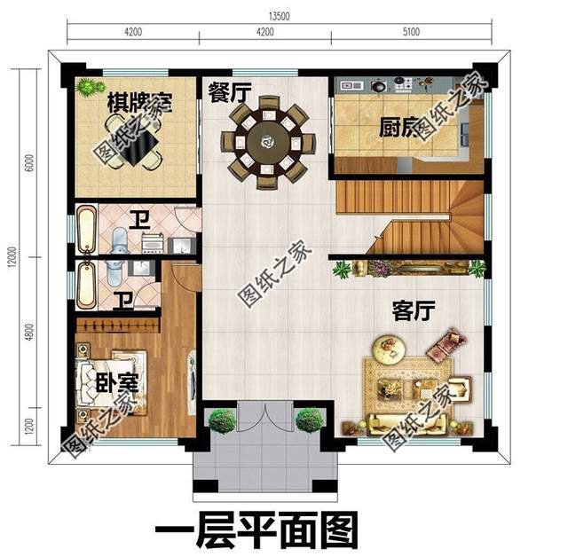 5款精美別墅設(shè)計(jì)，外觀耐看，布局合理實(shí)用保您滿意