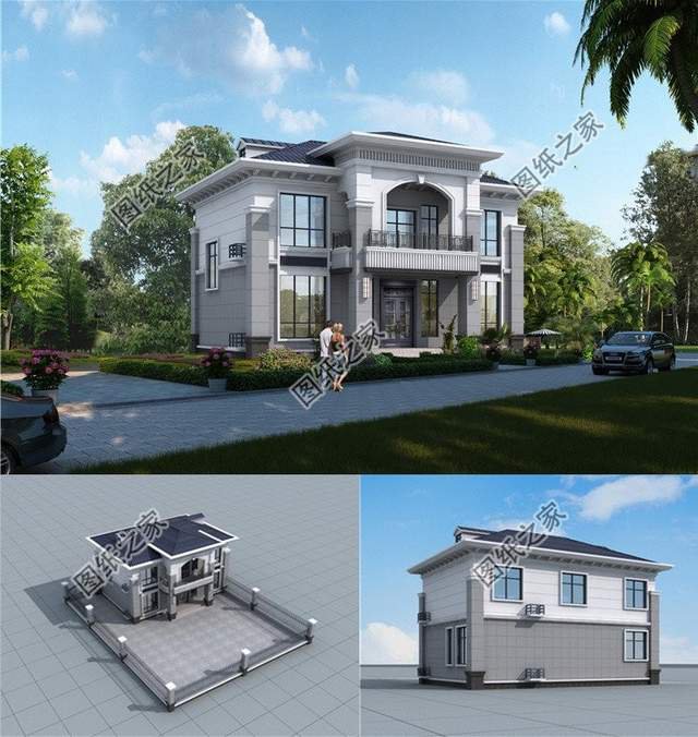 適合新農(nóng)村建造的別墅設(shè)計(jì)，選擇返鄉(xiāng)建房真香定律終究還是沒躲過