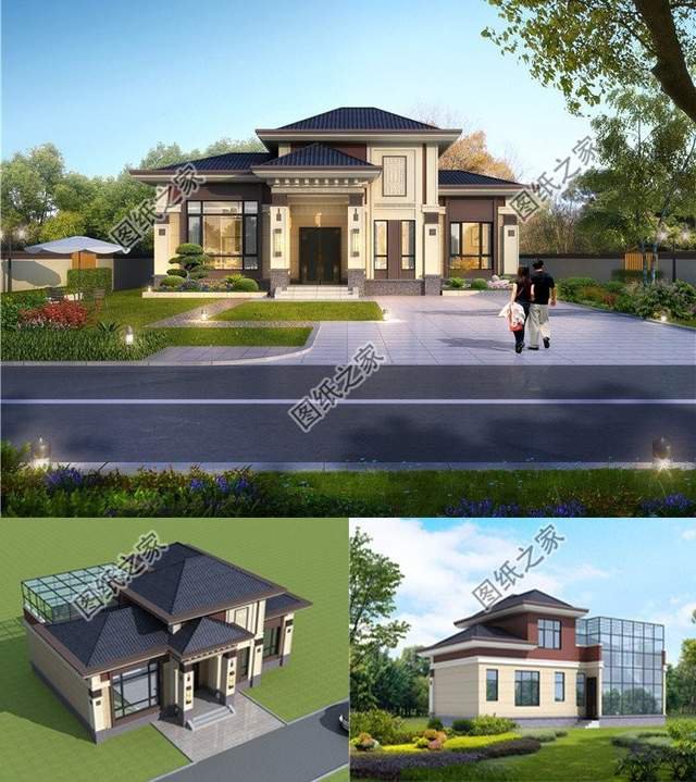 適合新農(nóng)村建造的別墅設(shè)計(jì)，選擇返鄉(xiāng)建房真香定律終究還是沒躲過