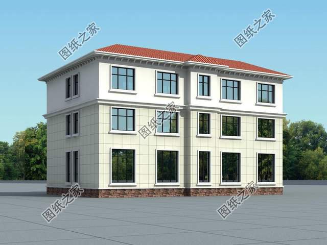 農(nóng)村兄弟雙拼房，房屋外觀氣派，家人互相有個(gè)照應(yīng)