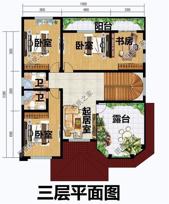 最實用的三層別墅設(shè)計，滿足更多人的居住需求，提升居住舒適度