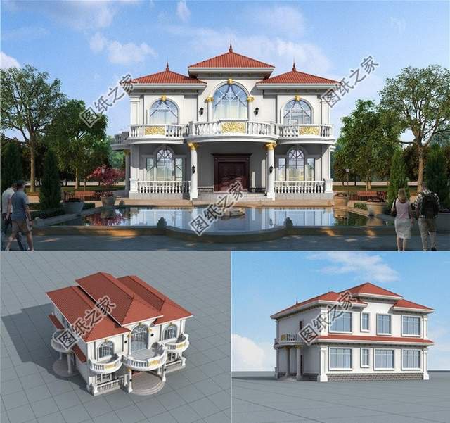 農(nóng)村歐式自建別墅，色調(diào)搭配還是材料運用都屬于上乘，推薦收藏