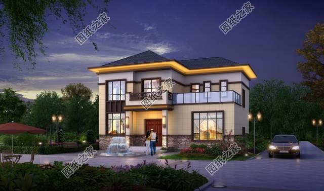 帶堂屋的農(nóng)村別墅設(shè)計(jì)，實(shí)用且重要，農(nóng)村家家戶戶都需要