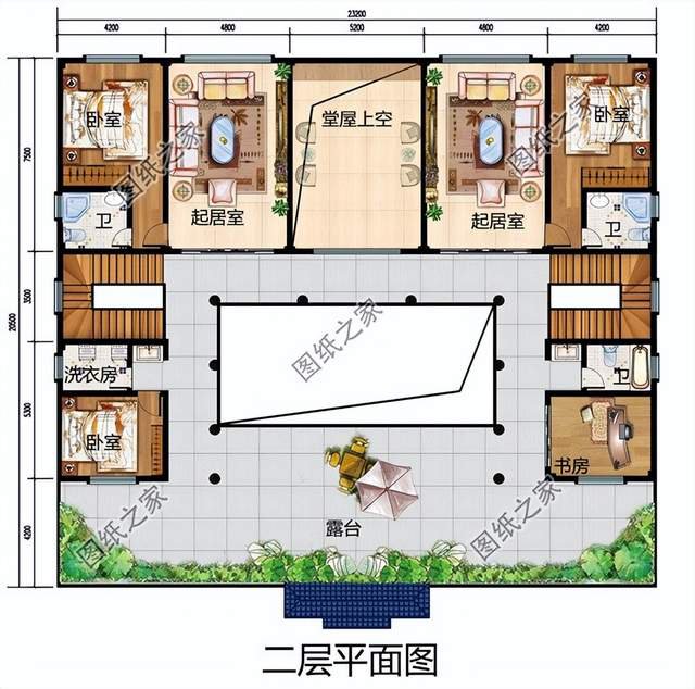 5棟四合院別墅設(shè)計(jì)，每一棟都超美，喜歡就收藏起來吧