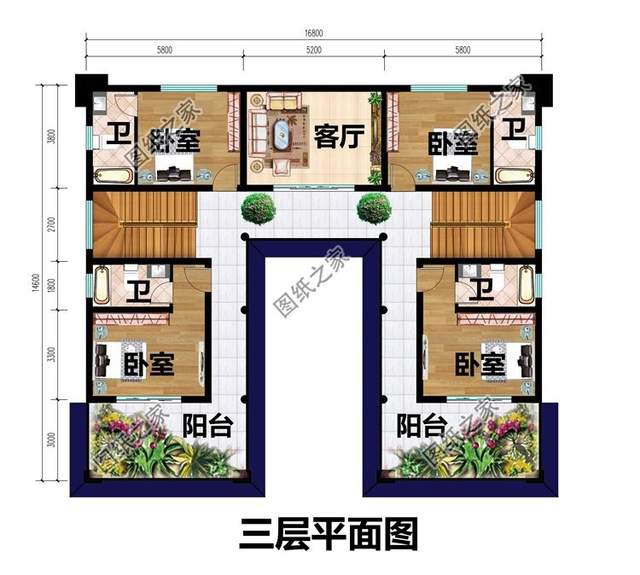 傳統(tǒng)中式合院別墅設(shè)計，神秘的東方文化總是讓我們國人為之瘋狂