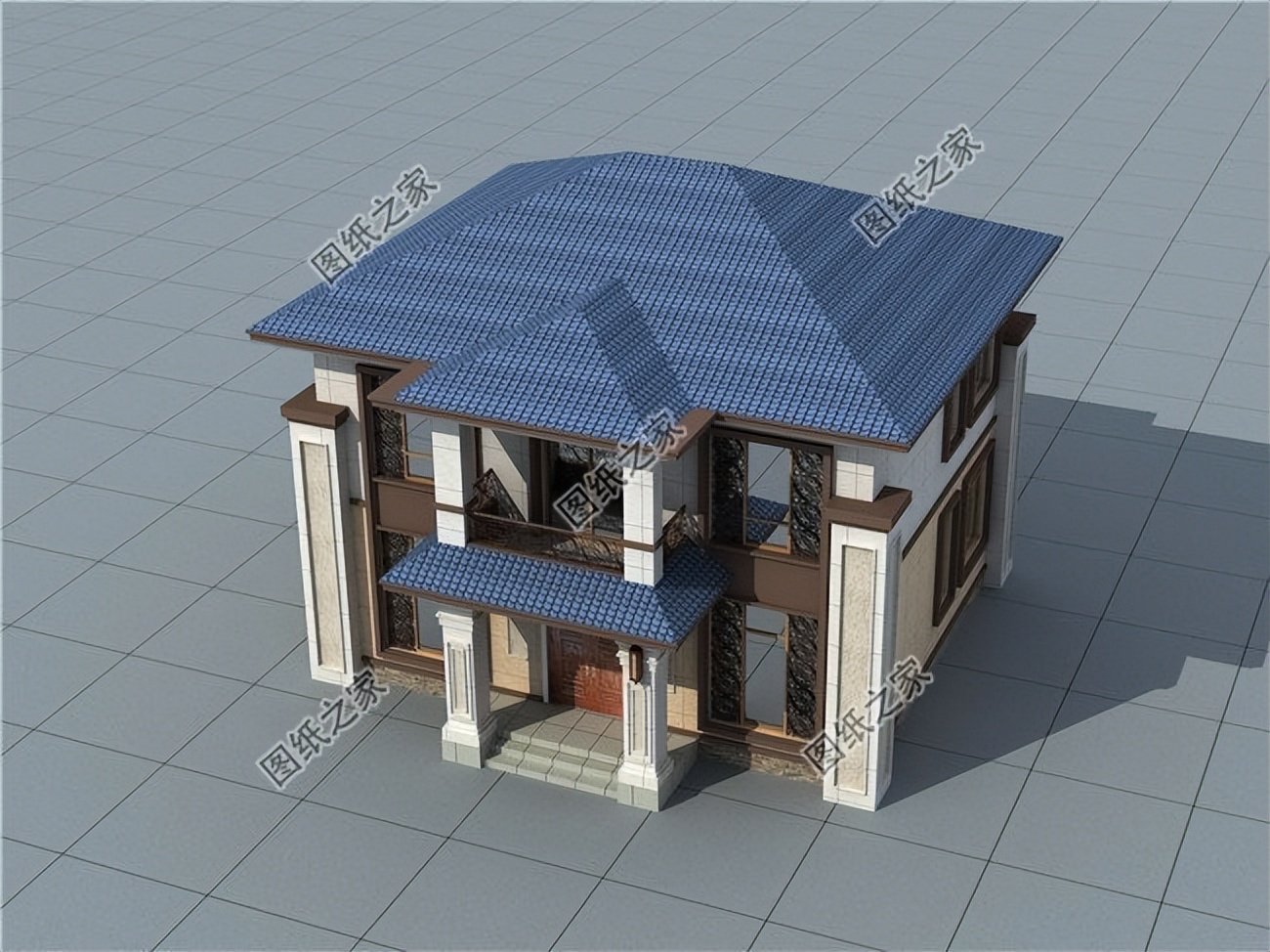 二層經(jīng)濟(jì)實(shí)用型別墅推薦，好看又實(shí)用，布局合理居住舒適