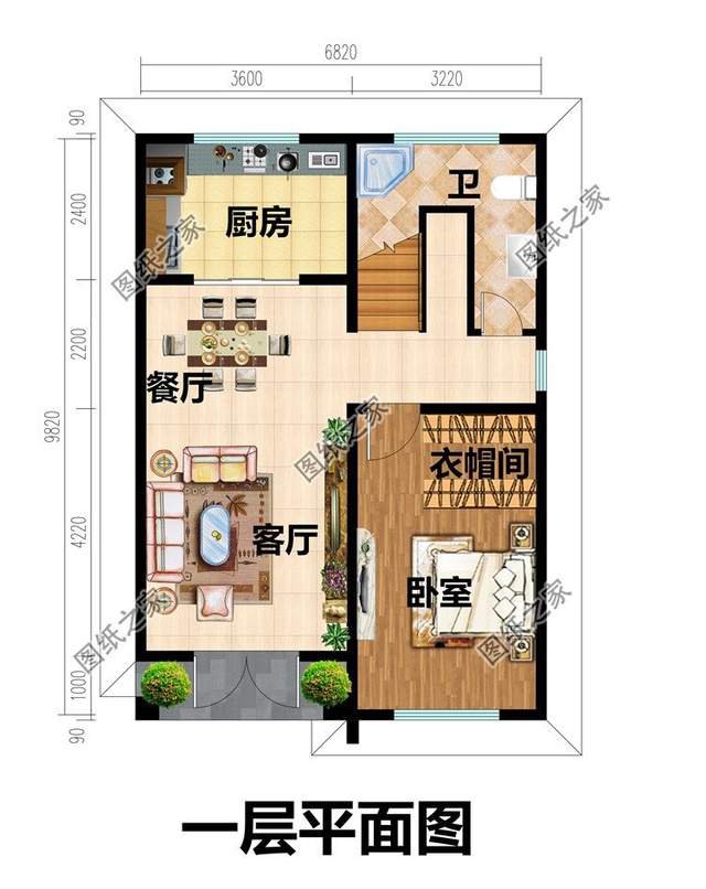 簡(jiǎn)約現(xiàn)代三層別墅設(shè)計(jì)，多處細(xì)節(jié)的雕刻處理使得戶型通透又大氣