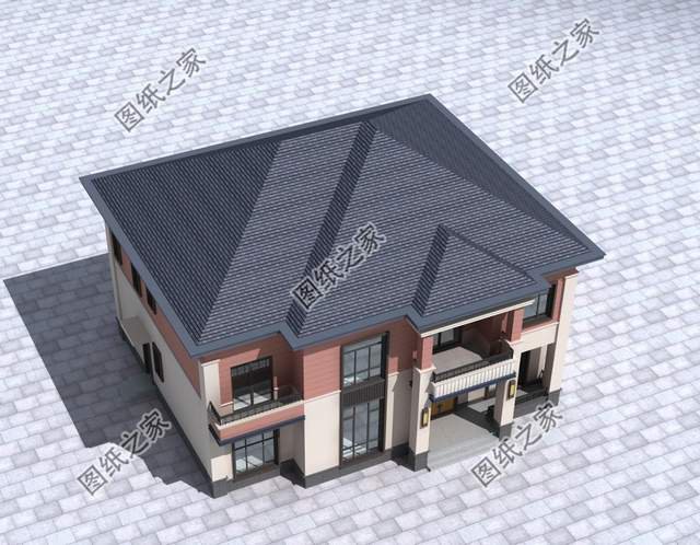 30萬左右農村別墅設計推薦，外觀討人喜歡，布局實用合理