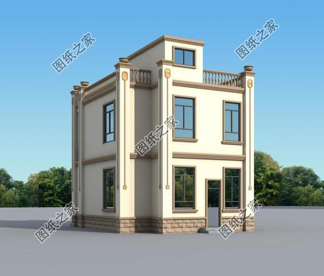 小戶型農(nóng)村別墅設計，小小面積卻能實現(xiàn)豪宅夢，簡單好看又實用