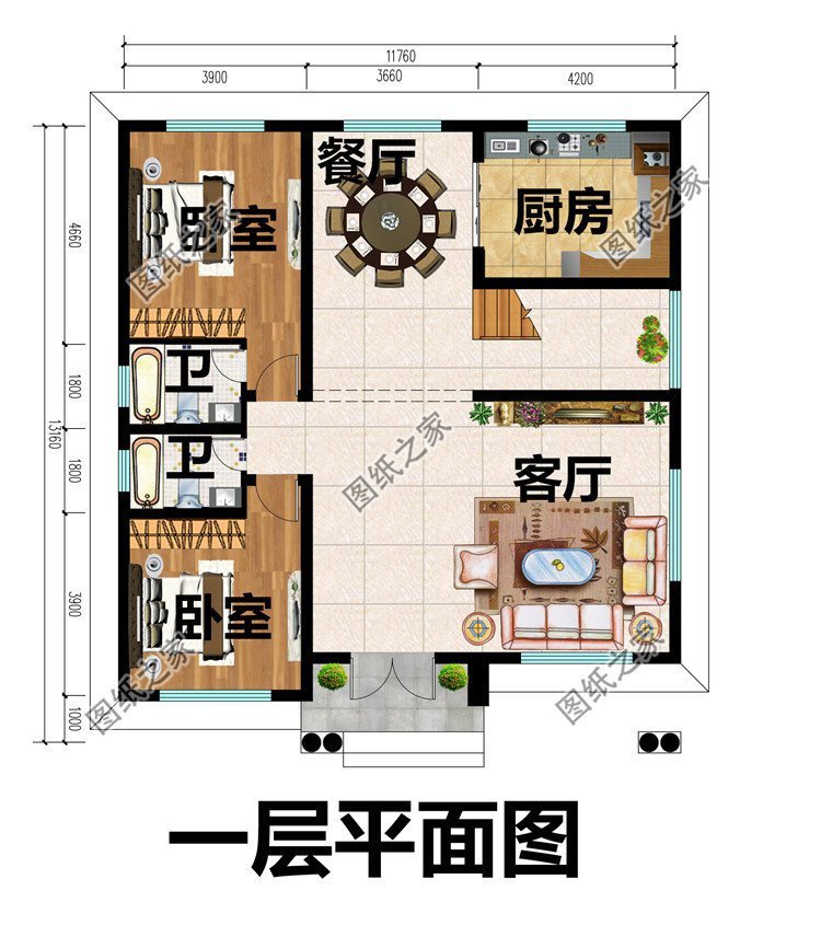 簡單農(nóng)村自建房設(shè)計，造價經(jīng)濟戶型實用舒適，是不可多得的設(shè)計