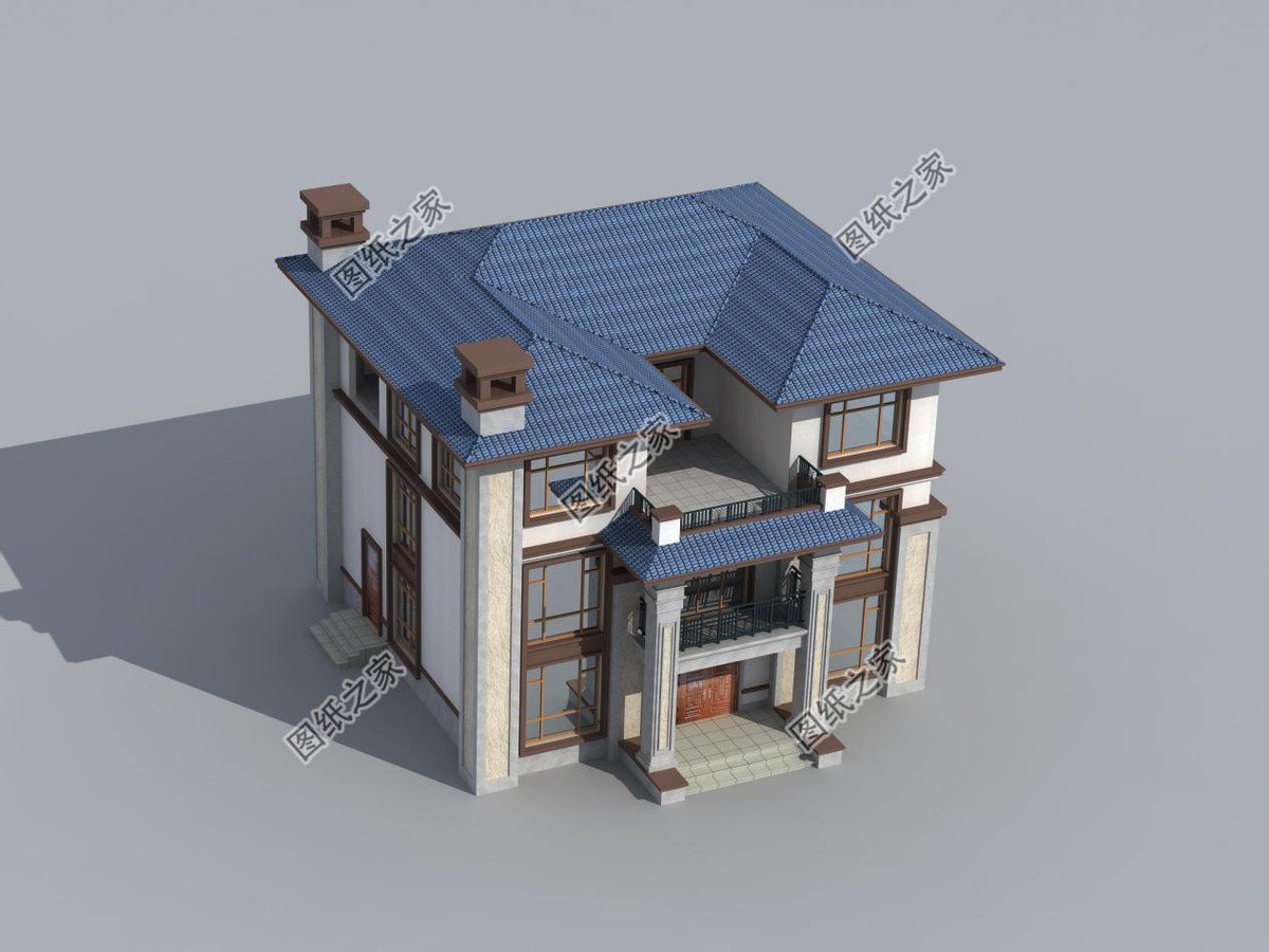 五款新中式別墅設(shè)計(jì)，外觀(guān)低調(diào)奢華內(nèi)涵，室內(nèi)實(shí)用舒適寬敞