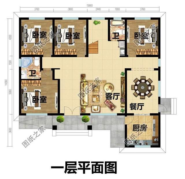 農(nóng)村一層養(yǎng)老房這樣蓋，父母住著安心，自己也放心