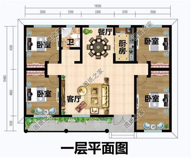 農(nóng)村一層養(yǎng)老房這樣蓋，父母住著安心，自己也放心